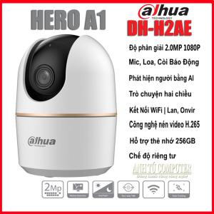 Camera WiFi Dahua trong nhà 2.0MP, quay quét toàn cảnh, chuẩn nén H.265, nhận diện AI, báo động âm thanh, giám sát trẻ em & thú cưng mọi lúc mọi nơi