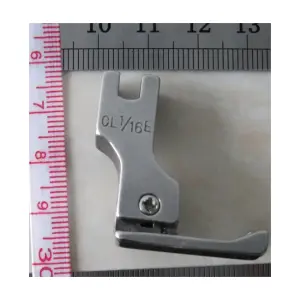 Chân Vịt CL 1/16E Susei, Chân Vịt Mí Trái 1,6mm, Chân Vịt Máy May Công Nghiệp, Phụ Tùng Máy May 1 Kim, Linh Kiện Dẫn Mép Trái, Phù Hợp Nhu Cầu May Mí Hẹp Và Đường May Sát Mép