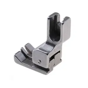 Chân vịt CR 1/32E máy may công nghiệp 1 kim, chân vịt bù phải 1/32 inch 0,8mm, chân vịt mí phải dẫn mép, hỗ trợ may sát mép vải, phụ kiện máy may dùng thay thế cho máy tương thích