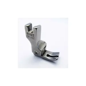 Chân vịt CR1/8E Susei 3 ly phải, chân vịt mí phải cho máy may công nghiệp 1 kim, chân vịt bù mép phải 1/8 inch, phụ kiện may đường thẳng, giúp đường mí ổn định khi may quần áo và sản phẩm vải