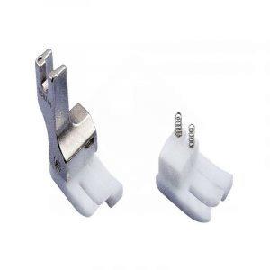 Chân Vịt Mí Phải TCR 1/32, Chân Vịt Nhựa Bù Mép 0,8mm Cho Máy May Công Nghiệp 1 Kim, Chân Vịt Dẫn Mép Phải, Hỗ Trợ May Đường Mí Sát Biên, Căn Mép Vải Và Giữ Khoảng Cách Đường May Ổn Định