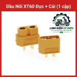 Đầu Nối  XT60  Đực + Cái (1 cặp), Jack XT60 Female 2 Chân, Đầu Nối Pin Lithium Và ESC, Kết Nối Nguồn DC, Dùng Cho Drone FPV, Xe Điều Khiển, Robot, Mô Hình RC, Bộ Pin, Thiết Bị Điện Tử, Dây 12AWG, Kết Nối Nguồn DC Công Suất Cao