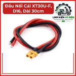 Đầu Cắm XT30U-F D16 16AWG Dài 10cm, Dây Nguồn XT30U 2 Pin Cho LiPo, ESC, Drone FPV Và Xe RC, Đầu Nối Cái Nhỏ Gọn Dùng Cho Mạch Điện Tử, Robot, Máy Bay Mô Hình, Thiết Bị DIY Và Các Bộ Dây Nguồn Cần Thay Thế
