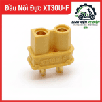 Đầu Nối Pin XT30U-F Cái AMASS, Jack XT30U Nữ 2 Chân Hàn Dây, Đầu Nối Nguồn DC Cho Pin LiPo, Drone FPV, Máy Bay RC, Xe RC, ESC, Robot Và Mạch Điện Tử, Vỏ PA Chống Cháy UL94 V-0, 15A, DC 500V