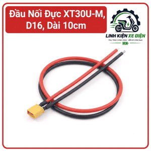 Đầu Cắm XT30U-M D16 16AWG Dài 10cm AMASS, Dây Nguồn XT30U 2 Pin Cho Pin LiPo, ESC, Drone FPV, Xe RC, Máy Bay Mô Hình, Robot Và Mạch Điều Khiển, Phụ Kiện Nguồn Nhỏ Gọn Dùng Cho Lắp Ráp, Sửa Chữa Và DIY