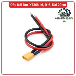 Đầu Cắm XT30U-M D16 16AWG Dài 20cm AMASS, Dây Nguồn XT30U 2 Pin Cho Pin LiPo, ESC, Drone FPV, Xe RC, Máy Bay Mô Hình, Robot Và Mạch Điều Khiển, Phụ Kiện Nguồn Nhỏ Gọn Dùng Cho Lắp Ráp, Sửa Chữa Và DIY