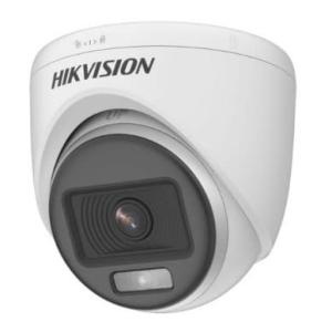Camera Hikvision DS-2CE76D0T-EXLMF 2.0MP, công nghệ Dual Light & Smart Hybrid Light, ánh sáng trắng + IR 20m, chuyển đổi 4 chuẩn tín hiệu, vỏ IP67, chống ngược sáng – giám sát rõ nét