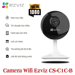 Camera EZVIZ C1C 1080P, Bảo Vệ 24/7, Kết Nối Ổn Định, Cài Đặt Dễ Dàng, Hình Ảnh Rõ Nét Dù Ban Đêm