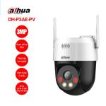 Camera WIFI Giám Sát DAHUA DH-P3AE-PV 3MP, Quay Quét Pan/Tilt Ngoài Trời, Hồng Ngoại 30m + LED 30m, Nhận Diện AI, Đàm Thoại 2 Chiều, Báo Động Chủ Động – Chăm Sóc Ngôi Nhà Bạn Mọi Lúc
